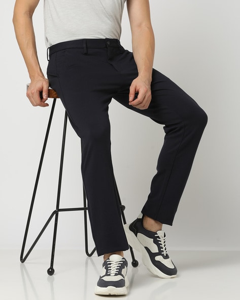 John Players Charcoal Trousers - Buy John Players Charcoal Trousers online  in India