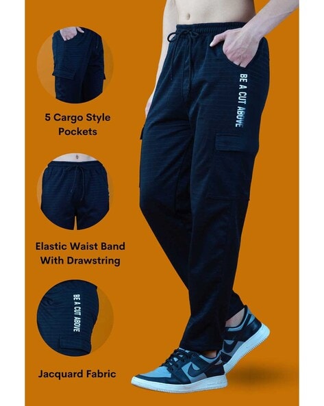 Buy Navy Track Pants for Men by HEATHEX Online