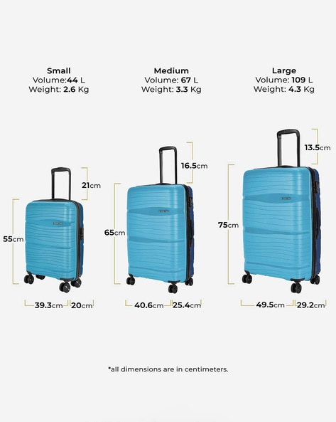 Unisex Purple Solid Soft Sided Cabin Size Trolley Bag – Teakwood Leathers