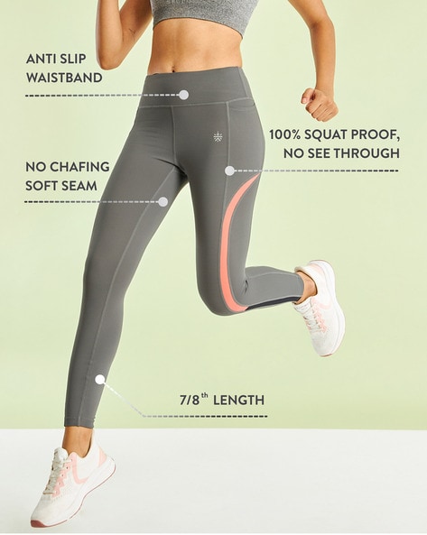 China Women high waisted drawstring pants back pockets butt lift workout  yoga leggings factory and suppliers | Omi