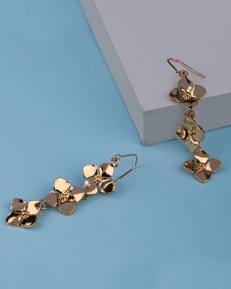 Gold hot sale sparkly earrings