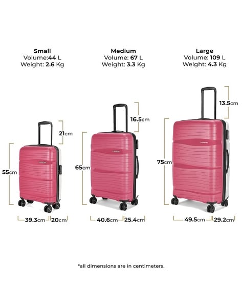 Buy Off White Maroon Luggage Trolley Bags for Men by Nasher Miles Online Ajio