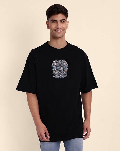 Louis Vuitton Black Smoke Logo Tee