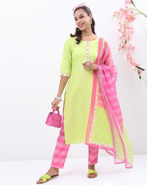 Siya #Fashion #Parrot #Green #Heavy #Faux #Georgette #Embroidered #Work  #Designer #Salwar #Suit | Pakistani dresses, Party wear dresses, Designer  dresses indian