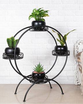 Round 4-Tier Planter with Stand