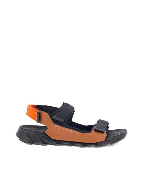 Ecco cheap sandals orange