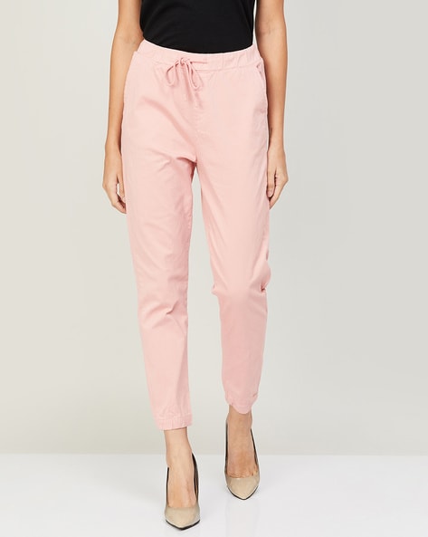 Pink Womens Trousers  Buy Pink Womens Trousers Online at Best Prices In  India  Flipkartcom