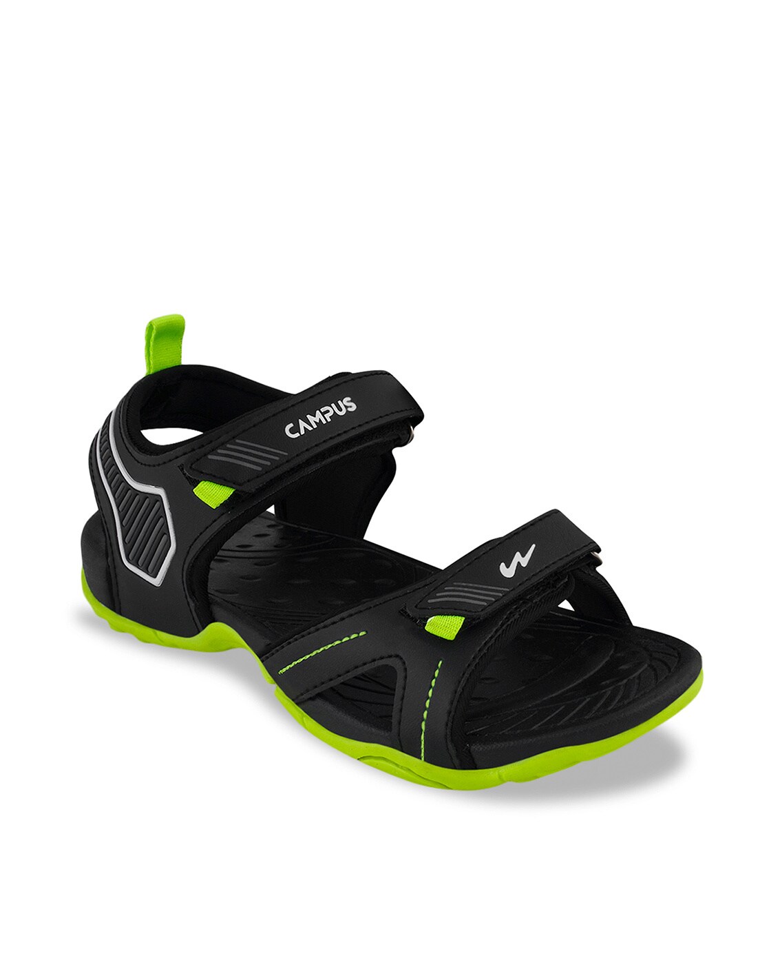 Buy Black Sandals for Boys by CAMPUS Online | Ajio.com