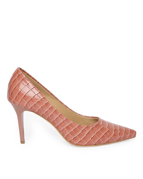 Peach pumps cheap shoes