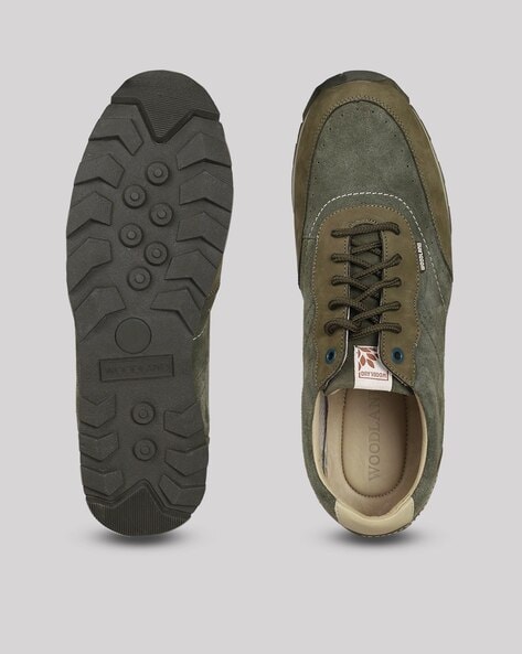Woodland OLIVE/GREEN DERBY SHOES ::PARMAR BOOT HOUSE | Buy Footwear and  Accessories For Men, Women & Kids
