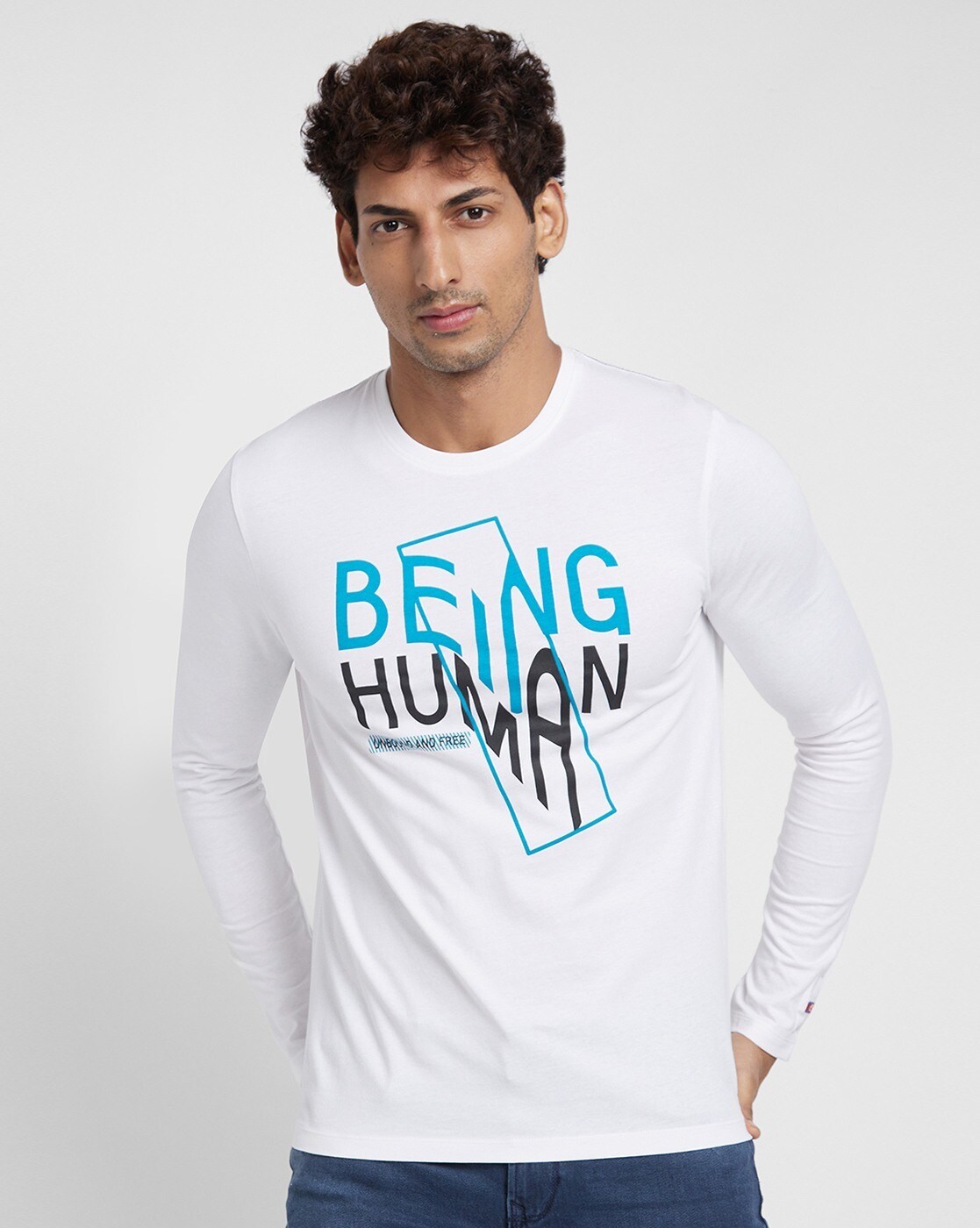 Buy White Tshirts for Men by Being Human Online