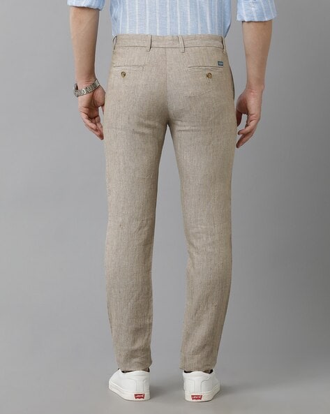 Linen club pants deals online shopping