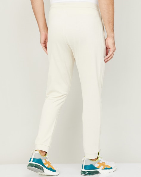 Kappa white hot sale track pants