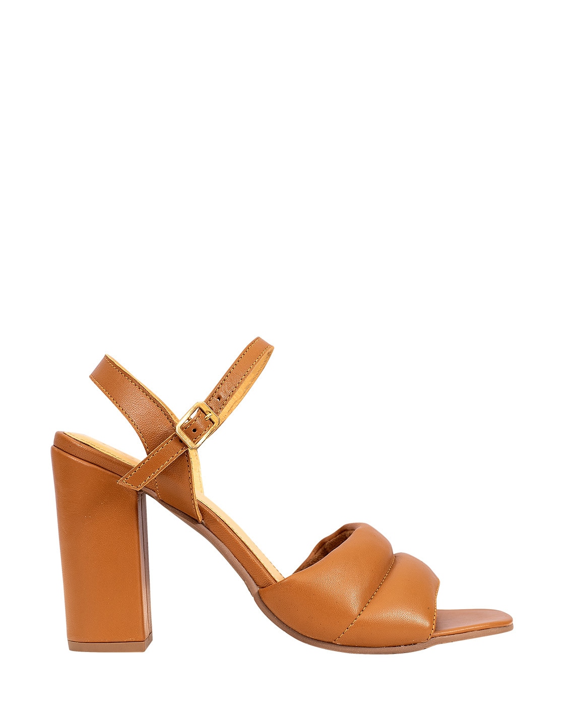 Tan high 2025 heel sandals