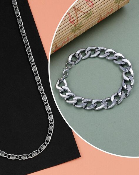 Macy's Men's Curb Chain Bracelet in Sterling Silver - Macy's