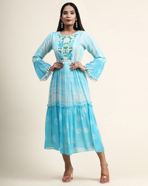 Embroidery dresses online on sale shopping