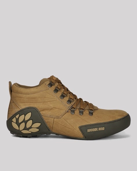 Buy Khaki Brown Casual Shoes for Men by WOODLAND Online