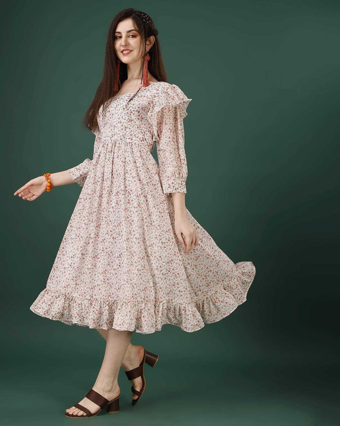 Buy White Dresses for Women by Hetvi Creation Online