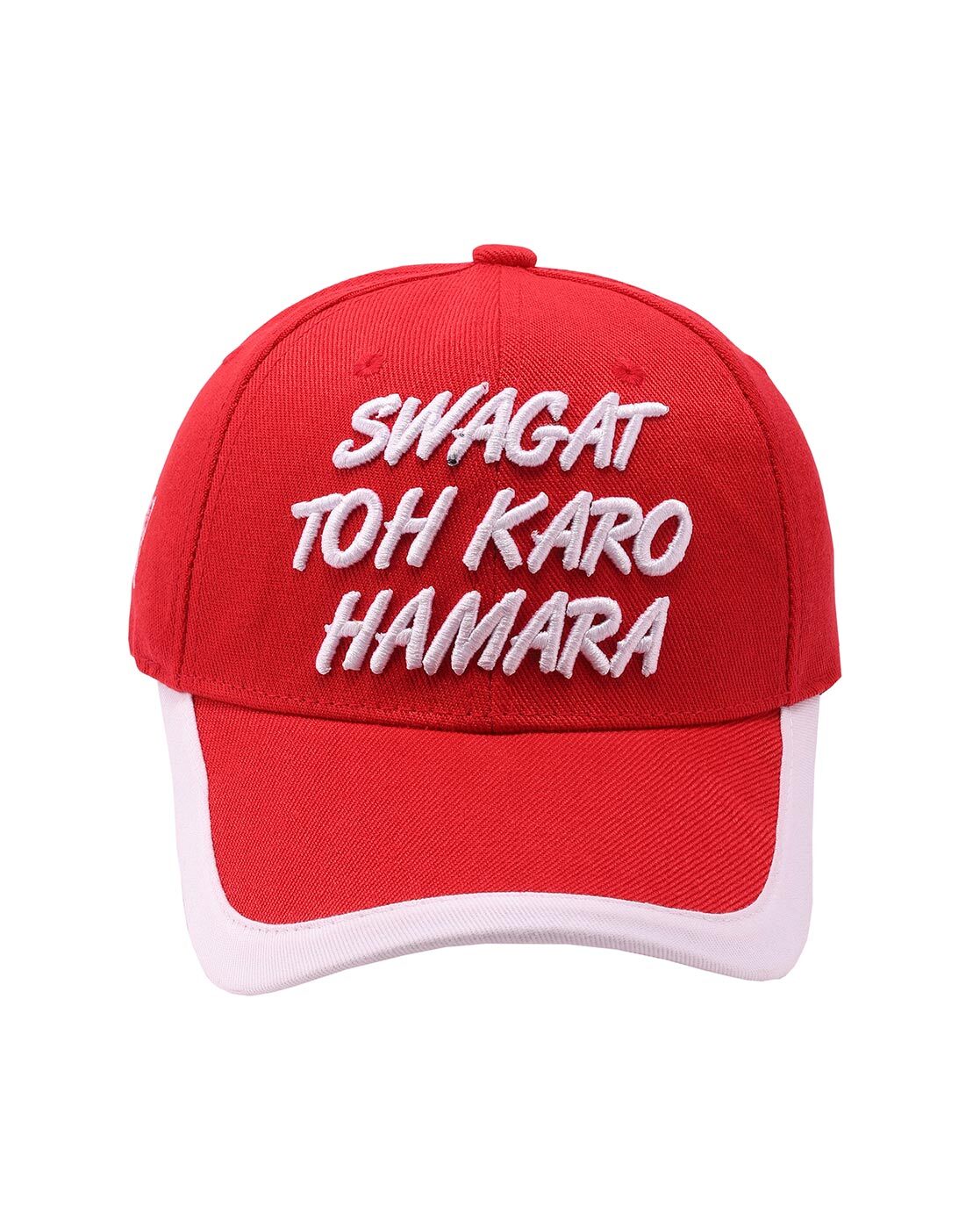 Buy Red Fitted Hat Online In India -  India
