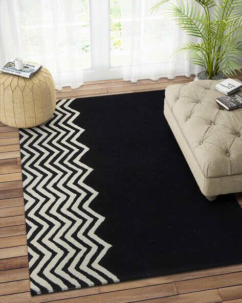 Buy Black & White Rugs, Carpets & Dhurries for Home ...