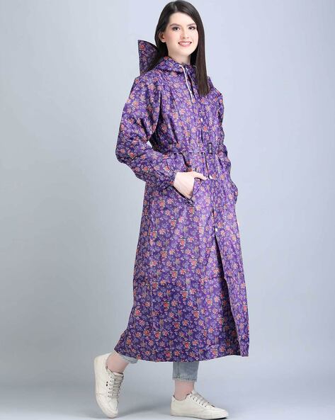 Lavender raincoat hot sale