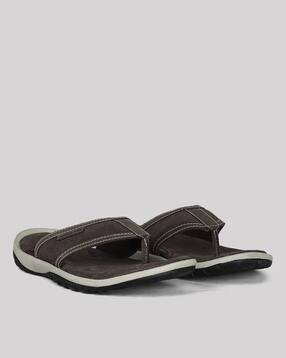 woodland Men Leather Thong-Strap Sandals-picture-35