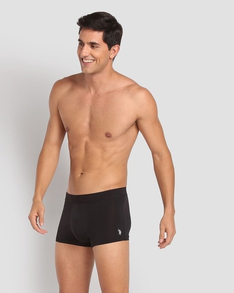 U S Polo Assn Moisture-Wicking Active Trunks