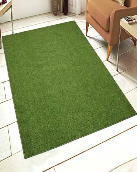 Saral Home Textured Cotton Anti-Slip 47"x71" Carpet