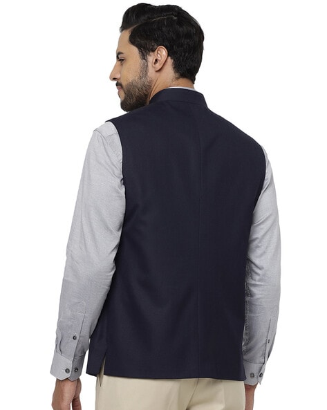 Jade blue hotsell nehru jacket