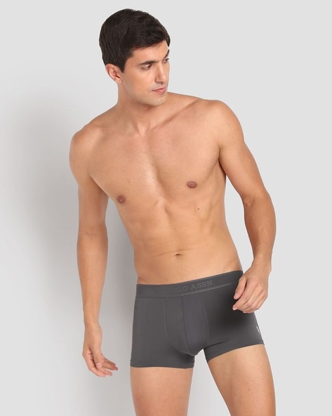 U S Polo Assn Moisture-Wicking Active Trunks