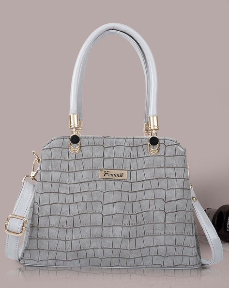 Grey colour clearance bag