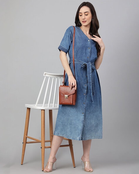 Women Denim Dress at Rs.1050/Piece in pune offer by H B Trends-nextbuild.com.vn