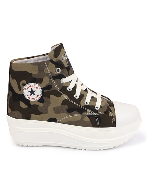 Women's hot sale camouflage sneakers