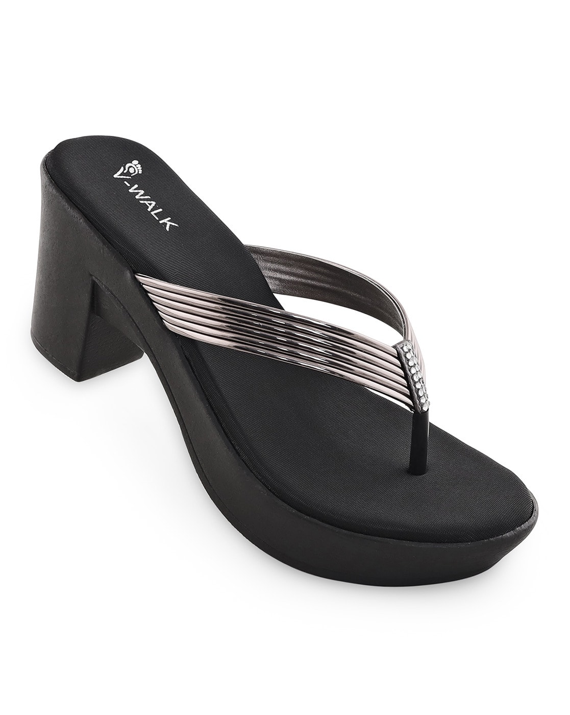 Womens black walking online sandals