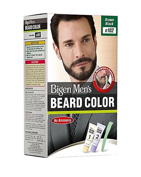 Men's Beard Color - B102 Brown Black