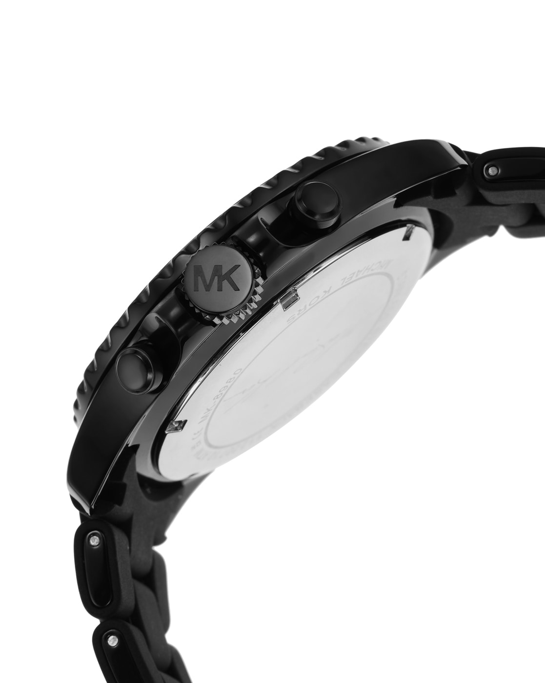 Buy Michael Kors Everest Chronograph Watch with Silicone Strap-MK8980 |  Black Color Men | AJIO LUXE | Quarzuhren