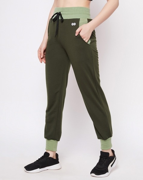 Slim flare online joggers