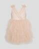 Choupette Pink Roses Decorated Dress main image 1