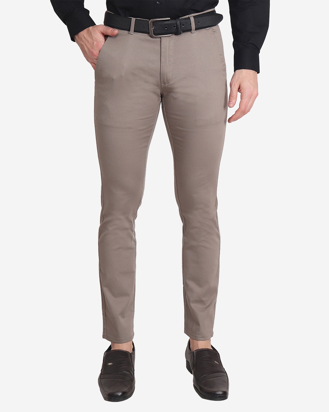 Buy online Grey Polyester Chinos Casual Trousers from Bottom Wear for Men  by Vmart for 639 at 9 off  2023 Limeroadcom