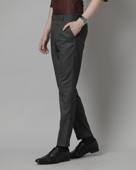 Bershka wide leg slouchy dad tailored trousers in dark grey | ASOS-mncb.edu.vn