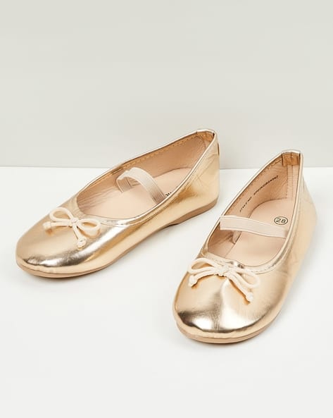Slip-On Ballerinas with Elastic Support