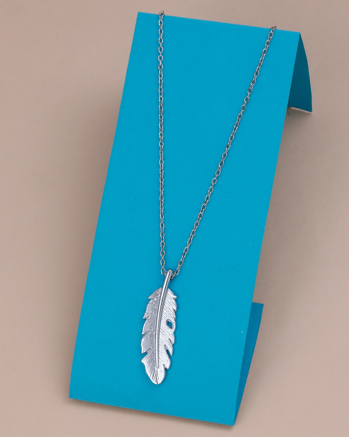 Details more than 85 necklace with feathers - POPPY