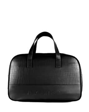nautica Croc-Pattern Duffle Bag with Dual Handle-picture-11