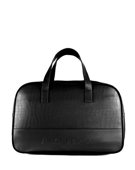 NAUTICA Unisex PU Duffle Bag with Dual Handle