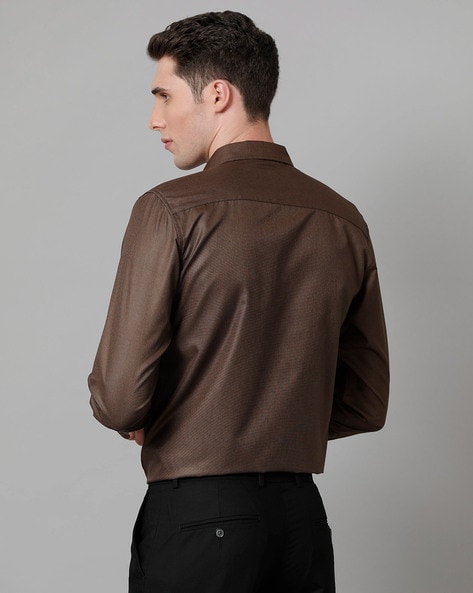 Buy Brown Shirts for Men by INDEPENDENCE Online Ajio