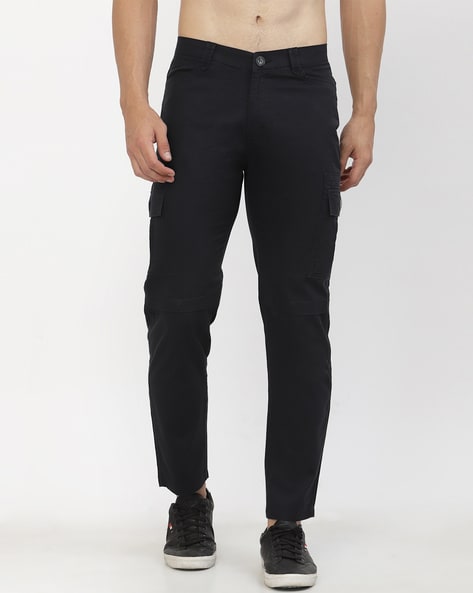 Buy Sapper Slim Fit Flat-Front Cargo Pants at Redfynd