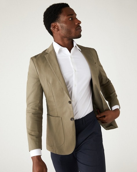 Single-Breasted Tailored Jacquard Jacket - Men - Ready-to-Wear