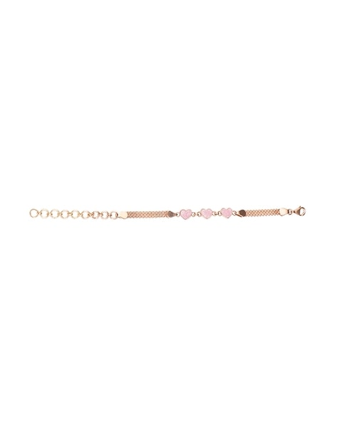 Swarovski Crystal Rose Watch, Metal Bracelet, White, Rose Gold Tone Pvd |  Goldtone Band | Jewelry & Watches | Shop The Exchange