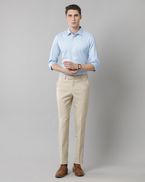 fcity.in - Kurus Beige And Intgrey Formal Trousers For Mens / Gorgeous  Glamarous