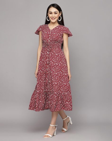 Buy Maroon Dresses for Women by AAYU-ALL ABOUT YOU Online